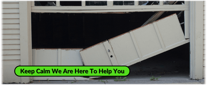 Garage Door Off-Track in Aurora, CO